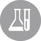 icon of laboratory beakers